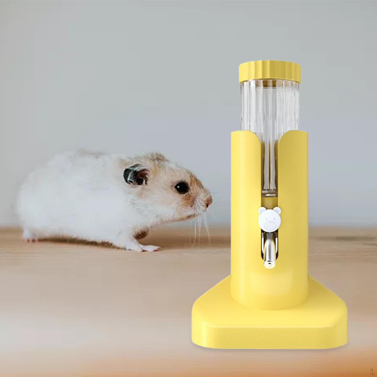 

Диспенсер для клеток, автоматическая поилка для домашних животных, герметичное гигиеническое украшение, пылезащитный кролик жёлтый