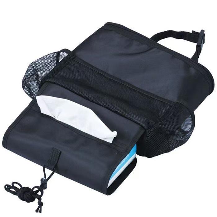 Multifunktionale Tasche zur Organisation der Rückseite des Autositzes