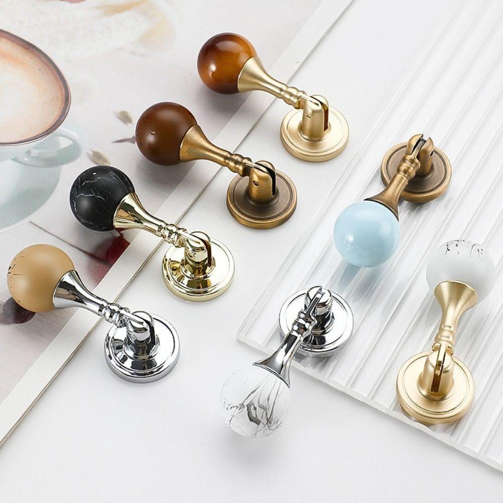 Round Ball Shape Drawer Knobs Vintage-Style Furniture Handles Kitchen Cabinet Handles For Drawer