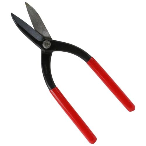 Senkichi Metal Cutting Scissors Yanagi Blade for Curved Cutting 210mm MS-3 Forged Product