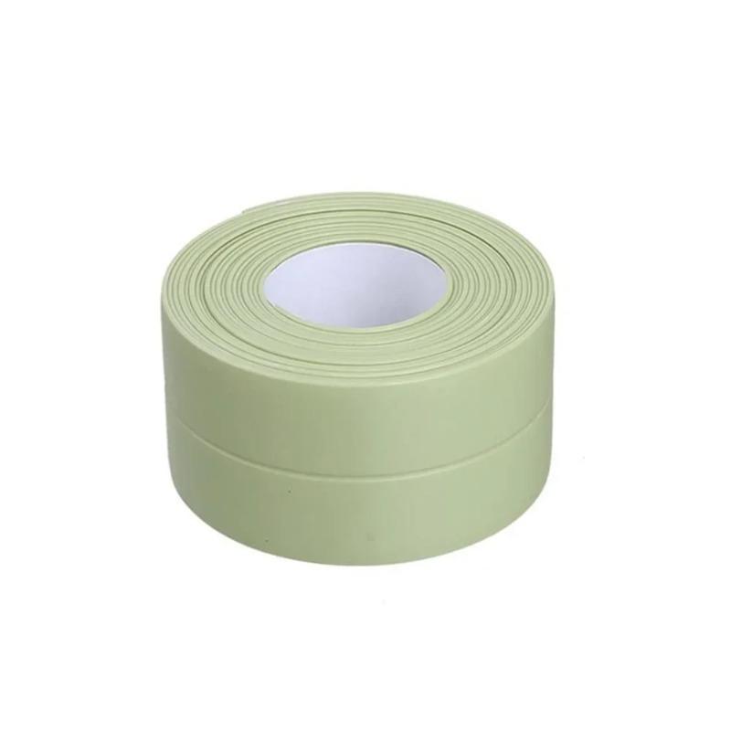 Waterproof Bathroom Kitchen Accessory - Self Adhesive Caulk Strip Sealant Tape for Shower Bath Side Wall Edges Anti-Mold Sink Ed