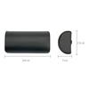 car sticker for toyota corolla camry chr rav4 yaris prius neck pillows Car Styling both side pu leather single headrest