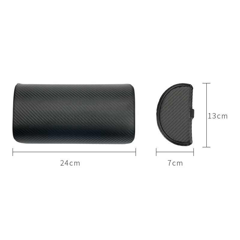 car sticker for toyota corolla camry chr rav4 yaris prius neck pillows Car Styling both side pu leather single headrest