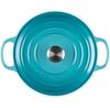 Cast Iron Roaster Le Creuset Signature Round 22 Cm Caribbean 3.3 L (21177221702430)