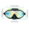 MDNG Anti-Choke Swimming Goggles with Nose Cover