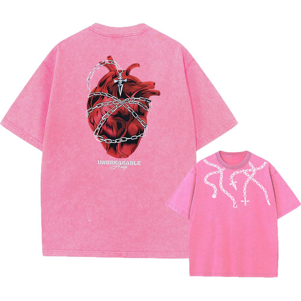 

Anime Hunter X Hunter Washed Tshirt Graphic Hip Hop Vintage T Shirt Men Women Harajuku Cotton Casual Short Sleeve Tshirt 4XL