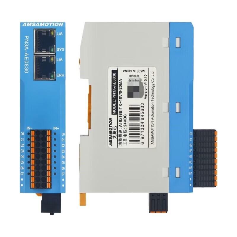 Aimoxun Profinet 8-Channel Remote I/O Module