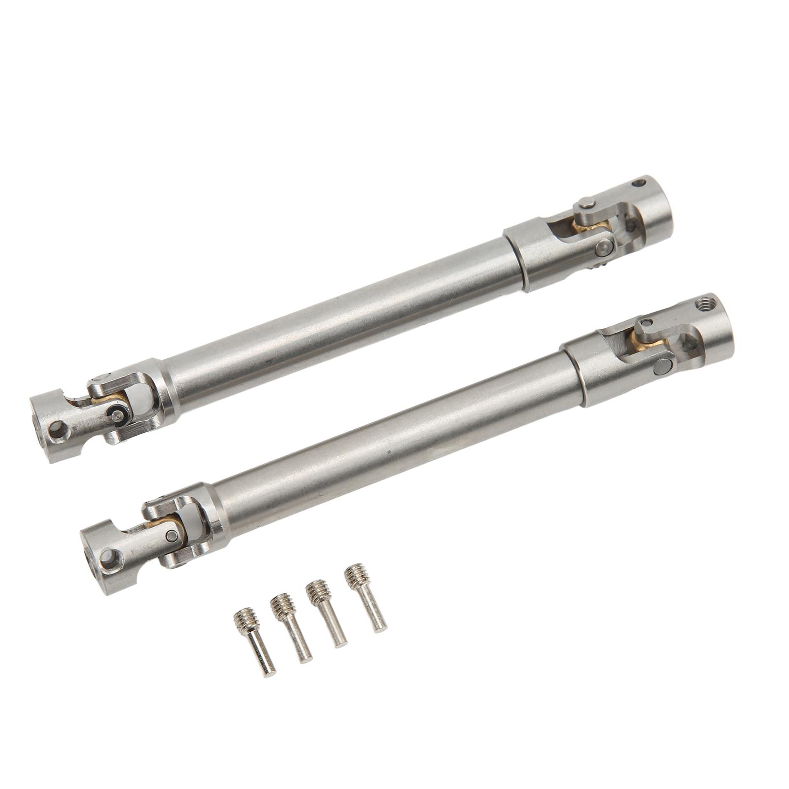 

1 Pair 117mm RC Drive Shaft Stainless Steel RC Crawler Drive Shaft for Traxxas 110 RC Car