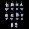 DIYBravo Silicone Mold, Dice Shape, Polyhedron, 10 Types, 10 Sets, Numbers, DIY Epoxy Resin, UV Resin, Tabletop Game, Mahjong, Keychain, Pendant (Dice