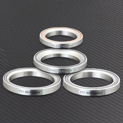 Silver Color Headset Bearings Steel 38/39/41/44/49/52mm 45/36 Angle