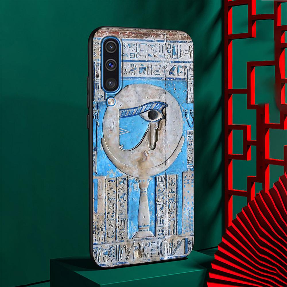 Ägypten Nofretete Anubis Ankh Fall für Samsung Galaxy A50 A10 A70 A30 A20s A20e A40 A10s A10e A90 5G A30s A60 A20 Zurück Telefon Abdeckung