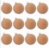 Timeless 12PC Velvet For Christmas Ornaments for Seasonal Elegance