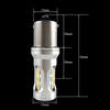 2PCS Car Tail Light LED BA15S Auto Brake Reverse Lamp DRL Rear Parking Bulbs