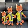 Lovely Zootopia Plush Toy Nick Fox Judy Rabbit Plushies Stuffed Anime Huggable Lovely Doll Birthday Gifts Girl