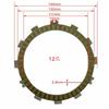 10Pc Motorcycle Friction Clutch Disc Plates For Kawasaki Ninja ZX-10R ZX10R ZX-10RR ZX10RR ZX1002 2017-