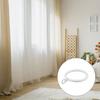20pcs Curtain Rings Home Indoor Curtains Hooks Component Metal Hanging Fixator Hardware Accessories Fixing Ring Rods Hangers