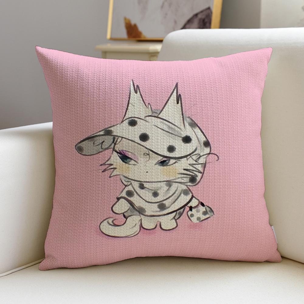 Lovely PPink KittenS Cushion Cover Pcs Linen Throw Pillow Covers x x Modern Home Decor