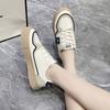 Comfortable Thick Soled Shoes Simple and Fashionable Retro White Shoes Board Shoes