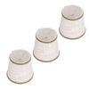 3Pcs Small Lamp Shades Hand Crafted Exquisite Soft Lightweight Dustproof High Luminousness Table