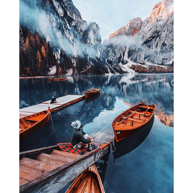 5D DIY Diamond Painting Landscape Full Square/Round Drill Beautiful Scenery Diamond Embroidery Cross Stitch Kits Home Decor Gift