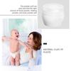 Frcolor Baby Powder Puffs, Set of 2, Portable, White, Baby & Kids Body Talcum Powder Puffs, Perfect for Baby Showers and Body Care
