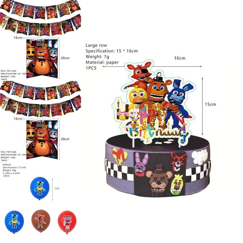 Festive Five Nights At Freddy's Party Supplies For Unforgettable Birthday Celebrations