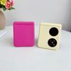 Magnetische effen kleur Huawei Pocket2 hoes - Valbestendig, Opvouwbaar, Scherm & PC Harde beschermhoes