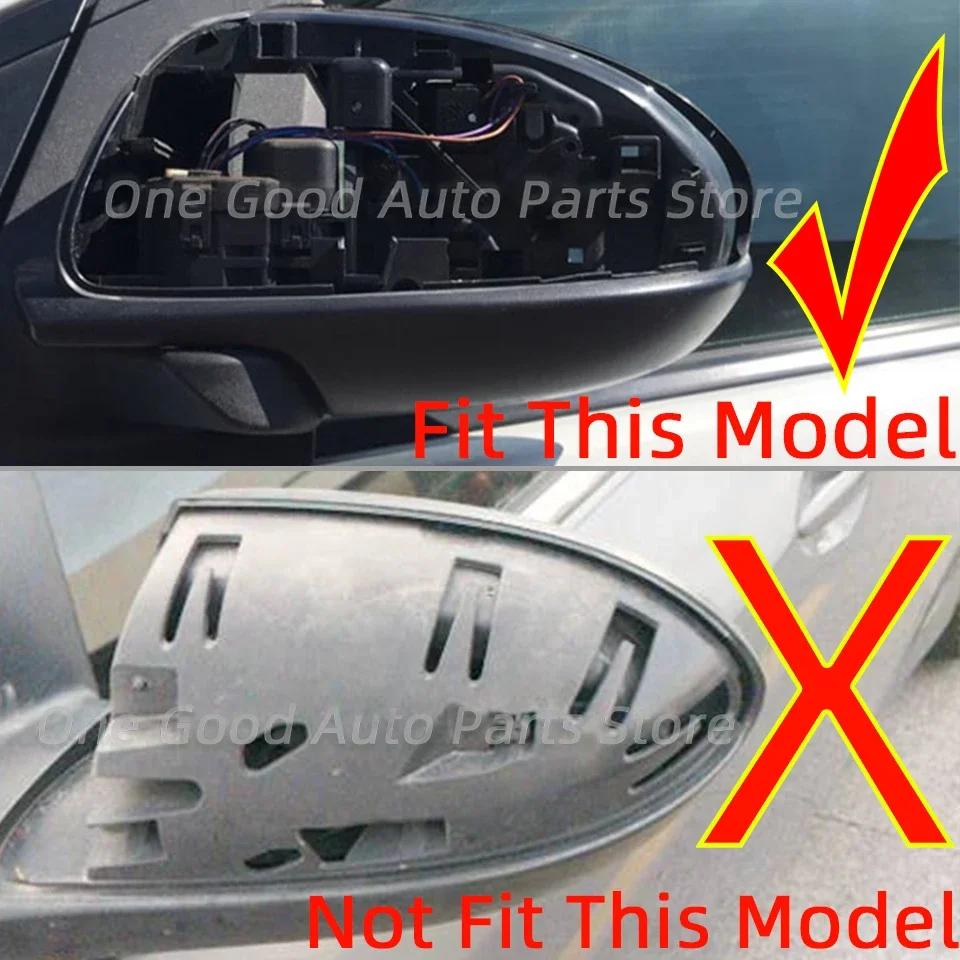 For Mazda 3 Axela BL 2009 2010 2011 2012 2013 Car Door Rearview Mirror Cap Cover Housing Wing Side Mirror Shell Case Shell