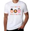 All I Need Is Guinea Pigs And Donuts Tshirt Soft Touch Basic Cotton Tshirt