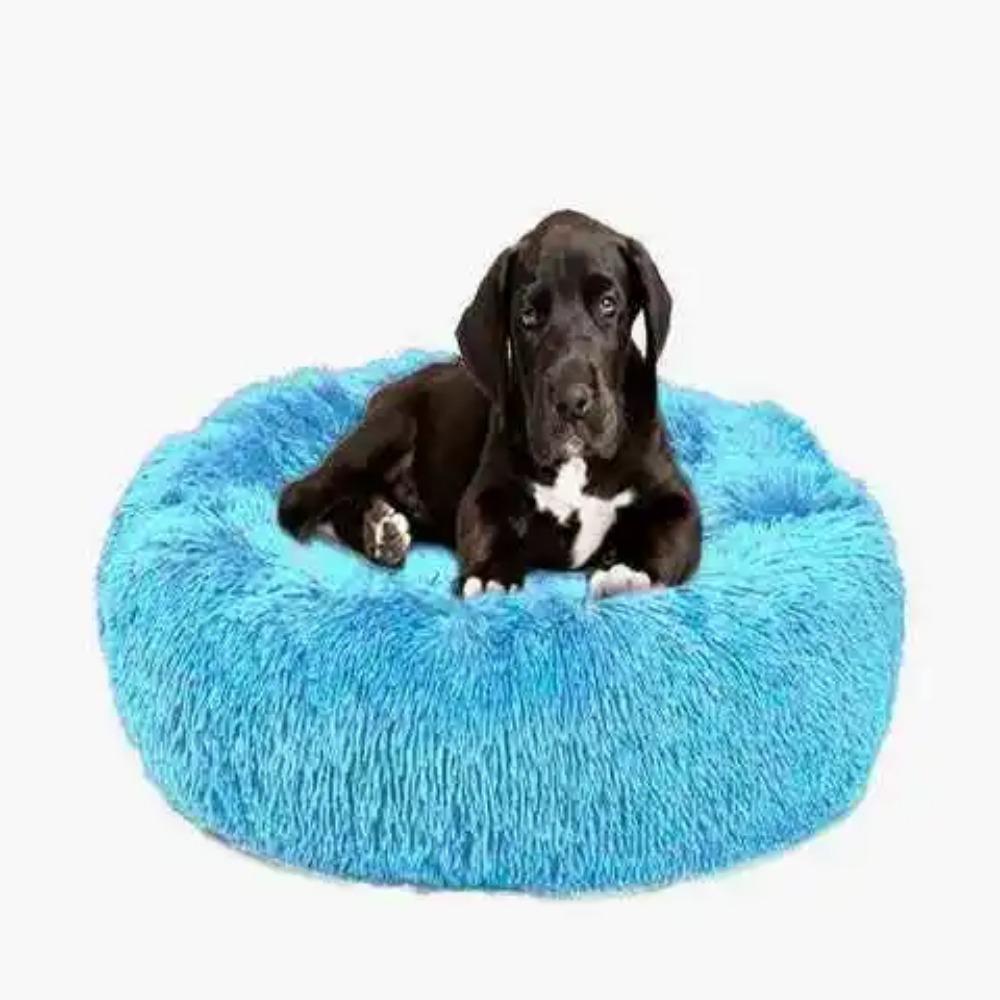 Plush Dog Bed Large Beds for Dogs Washable Medium Small Basket Accessorys Pet Furniture Fluffy Sofa Puppy Kennel Accessories Mat