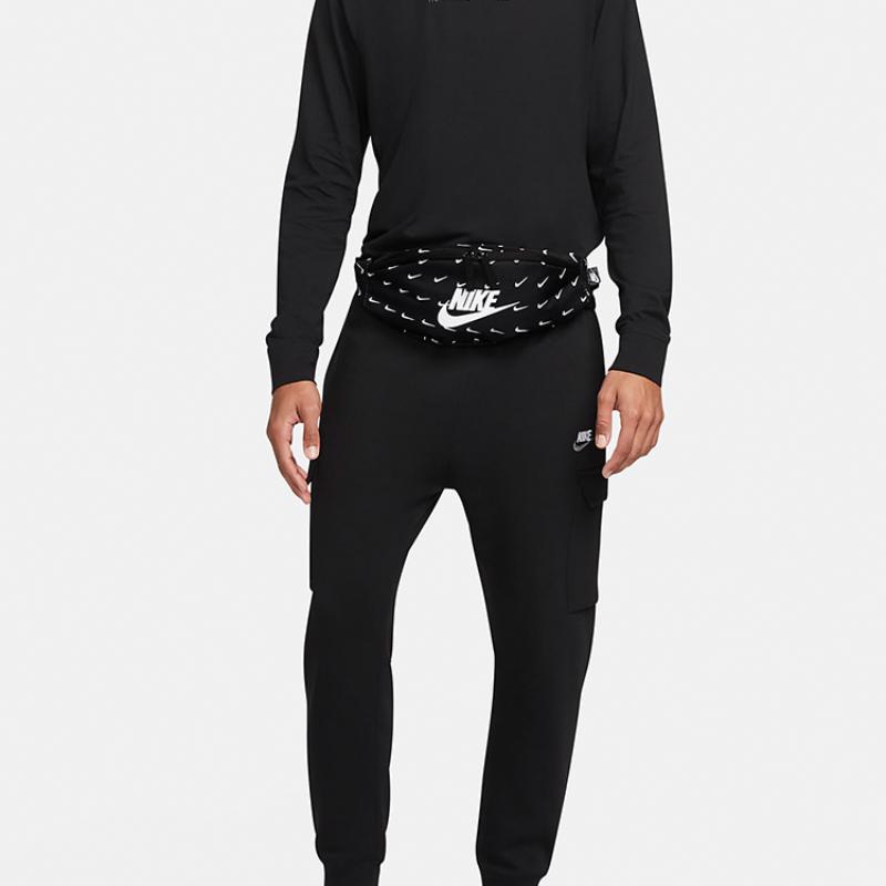 Nike Polyester Shoulder Bag Crossbody Bag Fanny Pack Regular Unisex Black Casual DM2161-010