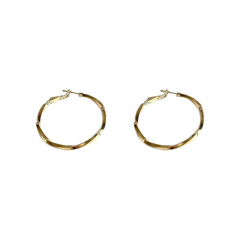 Circular Earrings - New Trendy Women's Niche Design Accessories with High-class Elegance and Luxurious Appeal.