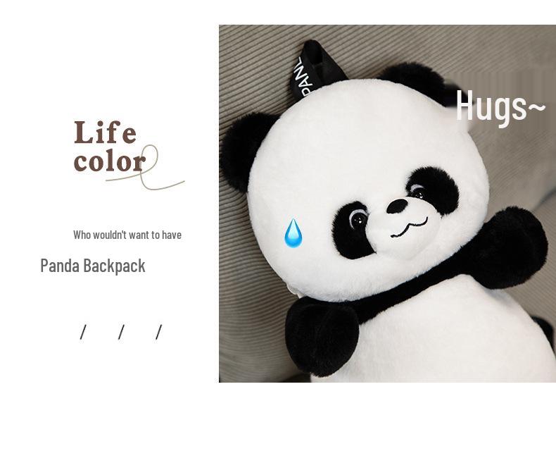 Adorable Panda Plush Backpack for Kids - Cute Gift