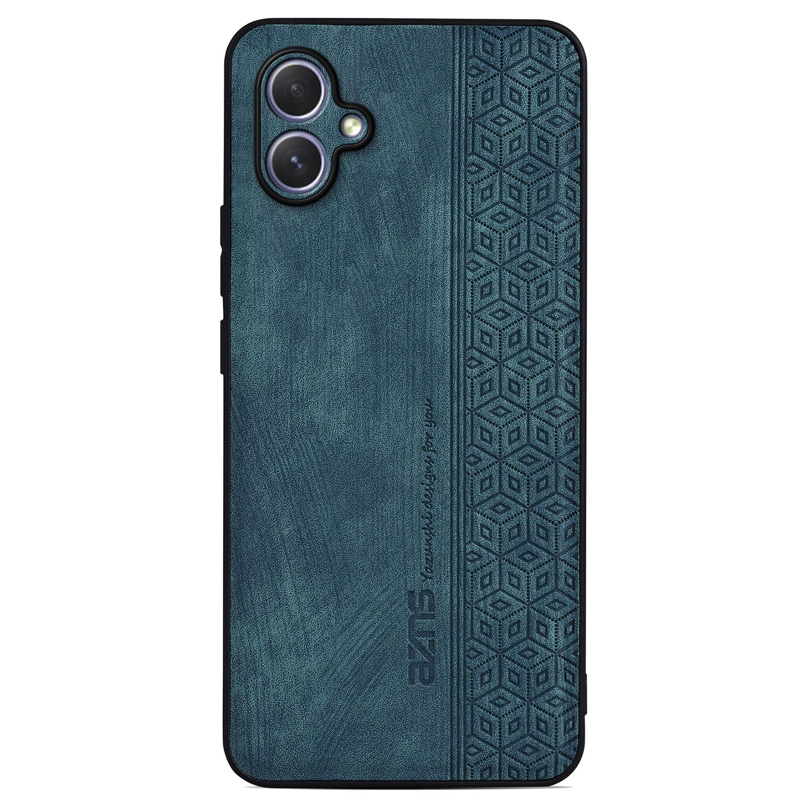 

AZNS For Samsung Galaxy A05 4G Case PU Leather Coated TPU Phone Cover Green