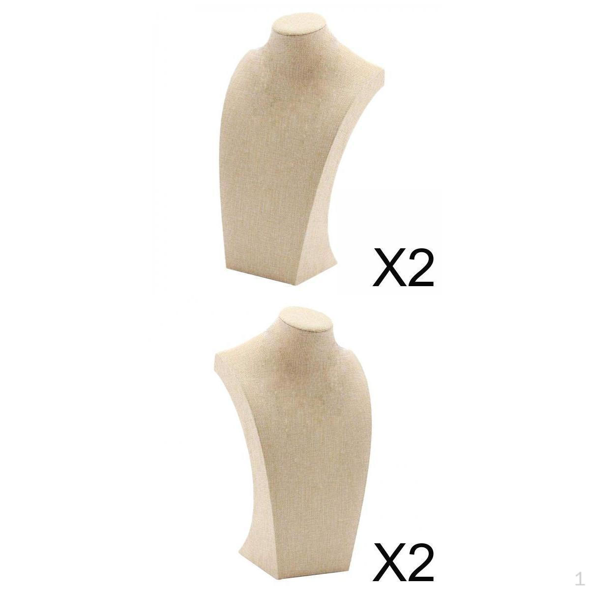 

Подставка-манекен для демонстрации кулонов и ожерелий, 4 шт.