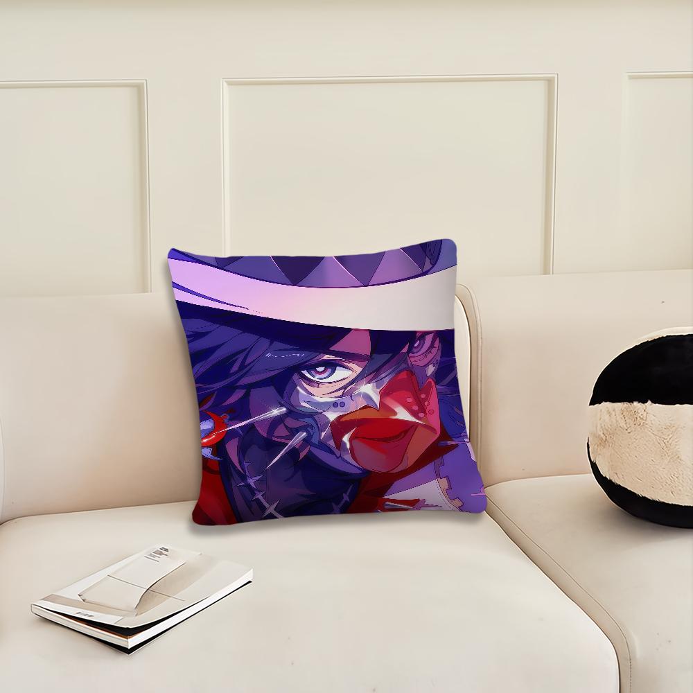 Game Honkai Star Rail Ashveil Cushion Cover Pillow Cover Decoration Room Home Sofa Living Office Car Nordic Simplicity