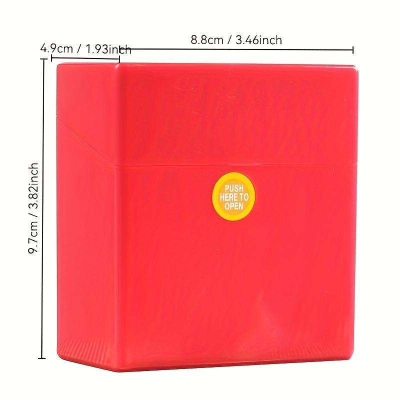 Cigarette Box 50 Thick Cigarettes Large Capacity Cigarette Box Bulk Cigarette Storage Container Cigarette Storage Container