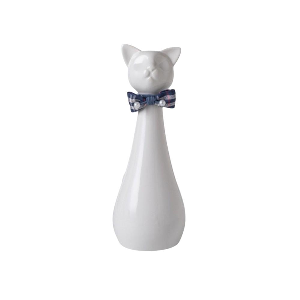 Cat Shaped Dog Ceramic Urn Moisture-proof Cat Funeral Urn Pet Cremation Urn  Pet Supplies