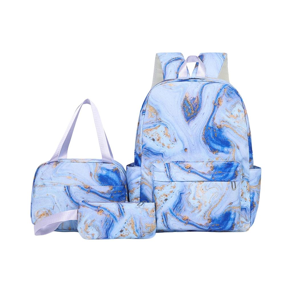 Gradient Color Fashion School Backpack for and High School Students