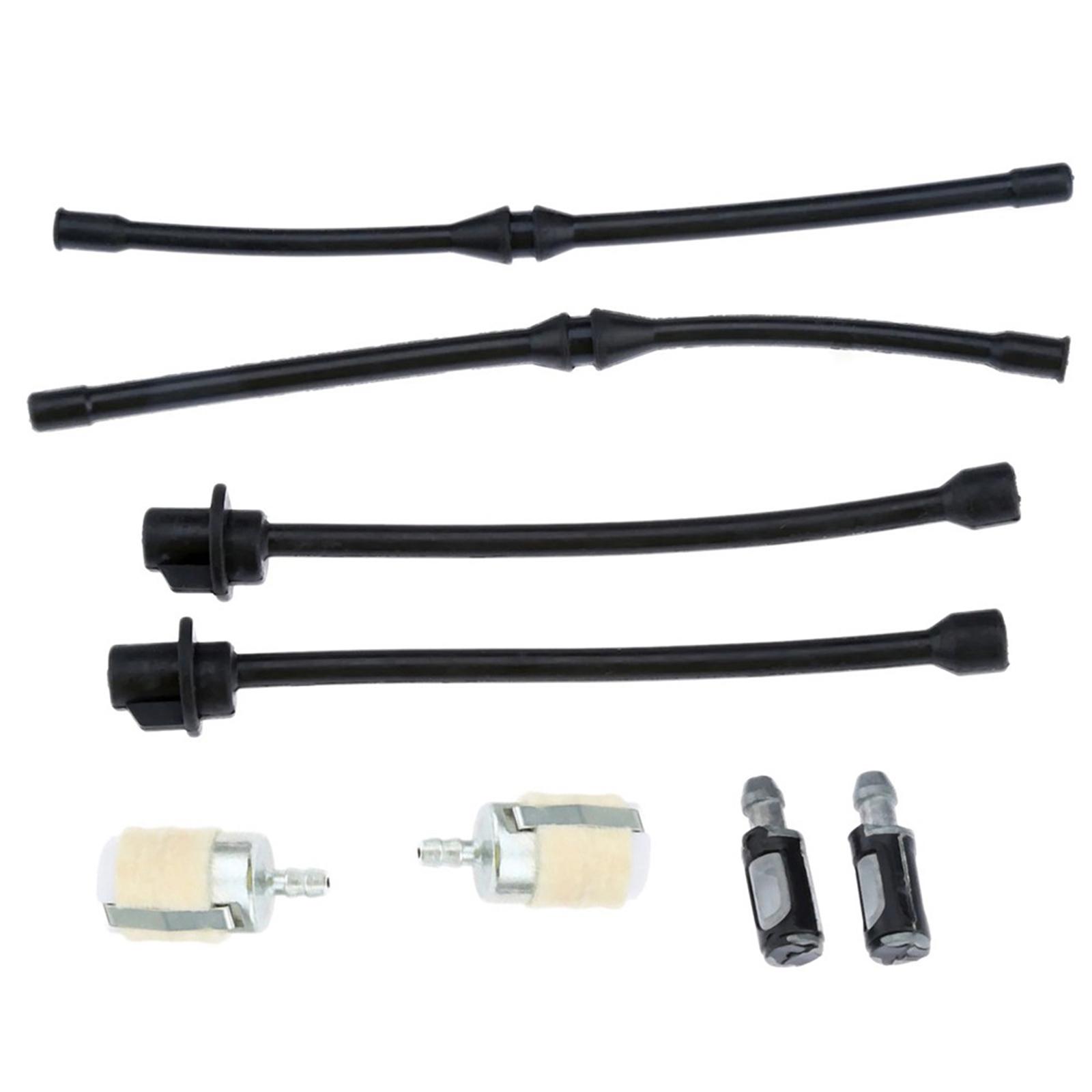 

Oil Filter Fuel Pipe 8pcs set Brushcuter Chainsaw Yard For 4500 5200 5800 Garden Supplies Lawn Mower Outdoor Parts