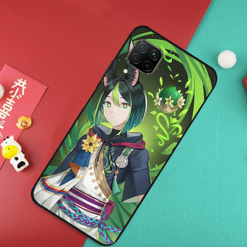 Genshin Impact Tighnari Case For Huawei Nova 9 10 SE 5T 11i 8i 7i 3i Y61 Y91 Y60 Y70 Y90 P20 P30 Pro P40 Lite Cover