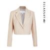 ELLASSAY Women's Spring High-Waist Short Blazer