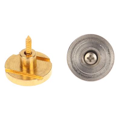 Retentor de Cordas Estilo Redondo Com Parafusos de Montagem Para Baixo Guitarra Elétrica Retentor de Cordas Peças de Instrumento de Metal