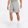 Nike Solid Color Logo Straight-Leg Casual Shorts Unisex Bottoms Grey DV3056-063