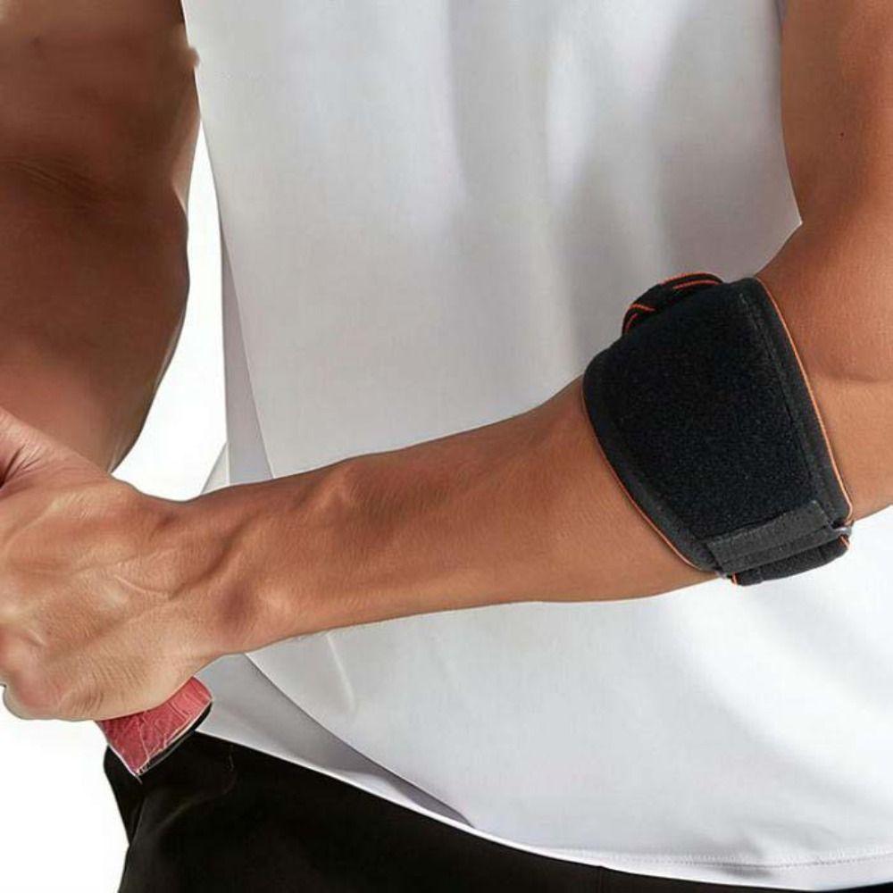 Compression Tennis Elbow Strap Breathable Support Elbow Pads Adjustable Elbow Brace  Badminton