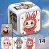 Cute  Electronic Alarm Clock with Seven-color Luminous Night Light Alarm Clock