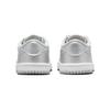Air Jordan 1 Retro Low OG TD Metallic Silver Baby Sneakers Grey Neutral-Grey White FQ5435-002