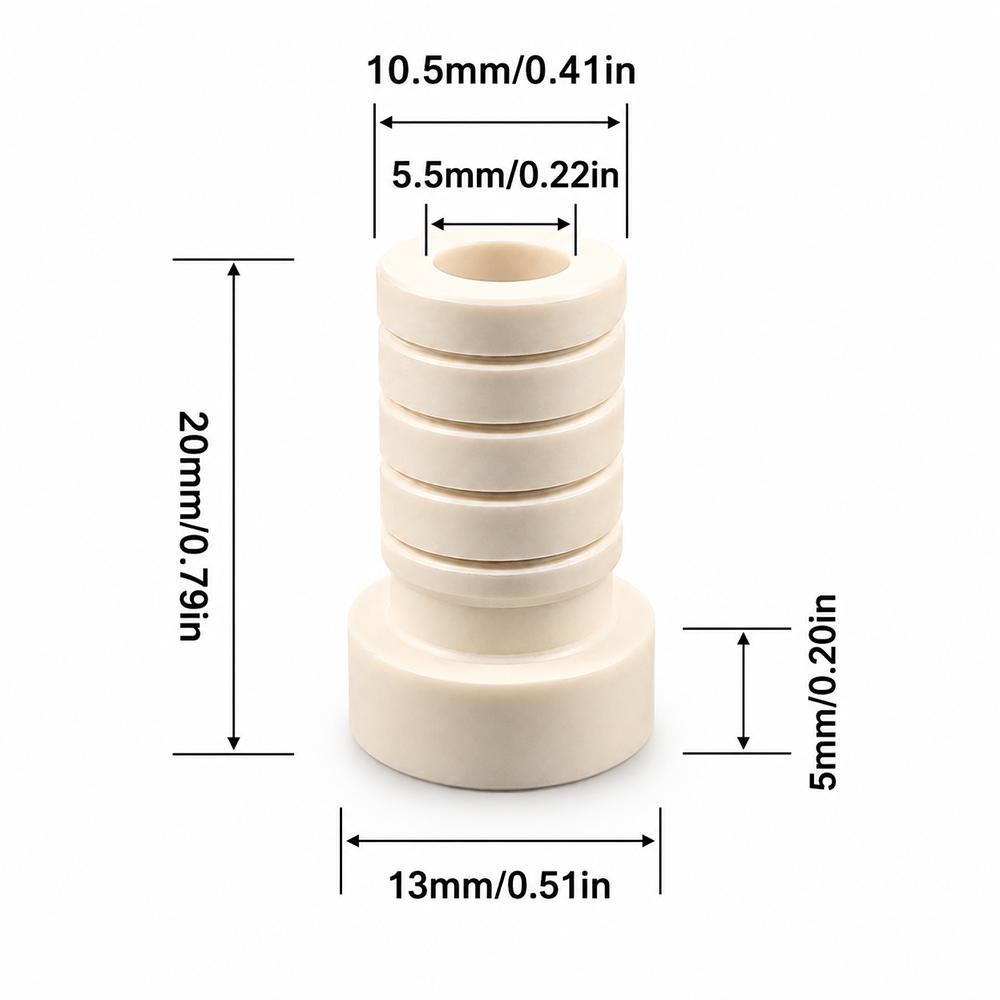 13mm Cue Ferrule Pad Pool Cue Ferrules Lightweight Portable Billiard Shaft Replacement Cue Spacer Snooker Billiard Accessories