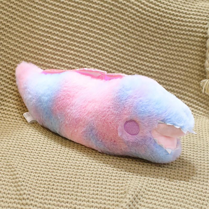 Sky Rainbow Freshwater Eels Plush Toy Marine Animal Stuffed Doll Gifts Kids