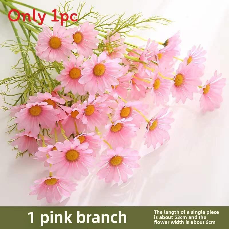 Daisy Silk Simulated Flowers For Home Decor Outdoor Event Photography